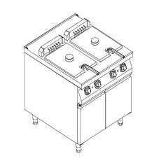 ФРИТЮРНИЦА 900СЕР KOGAST EF-T9/28M