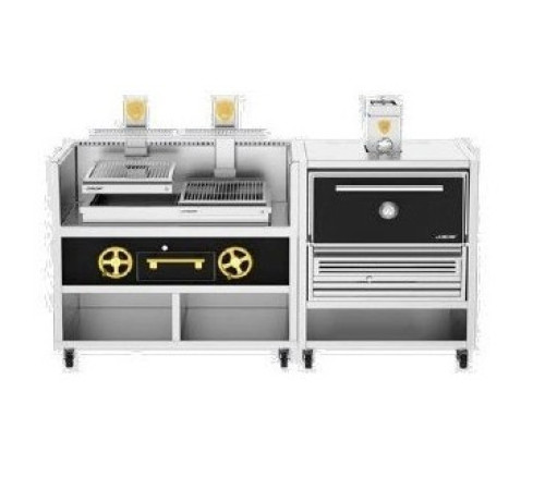ГРИЛЬ-ПЕЧЬ КОМБИНИРОВАННАЯ JOSPER COMBO CVJ-50-2-1-PRO-M