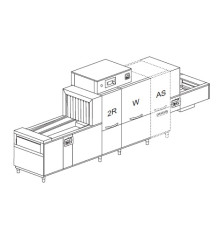 МАШИНА ПОСУДОМОЕЧНАЯ DIHR QX 246 SX+DDE+DRF69+HRF10/3 ЧАСТИ