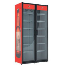 ШКАФ ХОЛОДИЛЬНЫЙ ДЛЯ НАПИТКОВ АРКТО FLEX-1358-ECO БЕЛЫЙ КРАШ. БЕЗ КАНАПЕ (2 ДВЕРИ) (108000057)