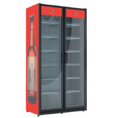 ШКАФ ХОЛОДИЛЬНЫЙ ДЛЯ НАПИТКОВ АРКТО MAX-1602-ECO БЕЛЫЙ КРАШ. БЕЗ КАНАПЕ (2 ДВЕРИ) (108000113)