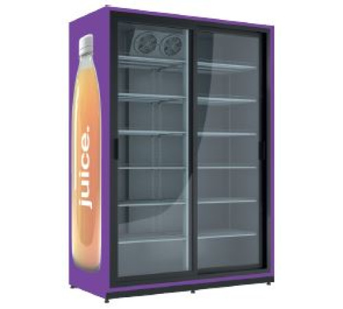 ШКАФ ХОЛОДИЛЬНЫЙ ДЛЯ НАПИТКОВ АРКТО PLUS-1825-ECO БЕЛЫЙ КРАШ. БЕЗ КАНАПЕ (ДВЕРИ КУПЕ) (108000141)