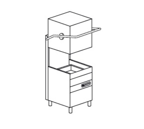 МАШИНА ПОСУДОМОЕЧНАЯ DIHR HT 11 D+DDE+PS+XP