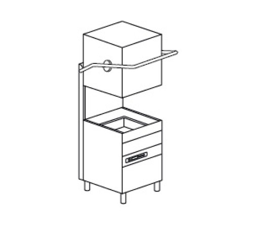 МАШИНА ПОСУДОМОЕЧНАЯ DIHR HT 12 ELECTRON DA+PS