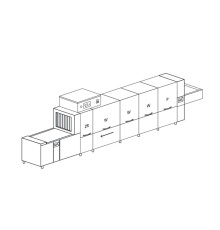МАШИНА Д/МОЙКИ ЯЩИКОВ DIHR LX 1251 DX+DDE+XP+DRF70+DRF99MB2+NZ3+NZH6+U-AIR/ДЕЛЕНИЕ 4 ЧАСТИ