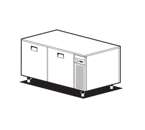 СТОЛ С ХОЛОД.ШКАФОМ GEMM TBP/15