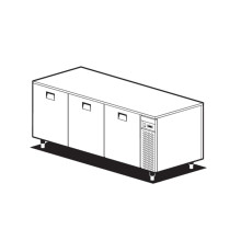 СТОЛ С ХОЛОД.ШКАФОМ GEMM TBP/20