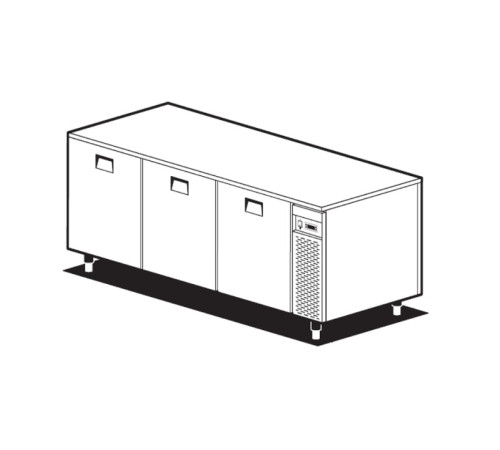 СТОЛ С ХОЛОД.ШКАФОМ GEMM TBP/20