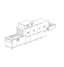 МАШИНА ПОСУДОМОЕЧНАЯ DIHR QX 376 SX+XP+DRF70/2 ЧАСТИ