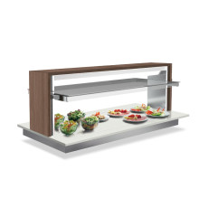 ПРИЛАВОК ПОДОГР/ПАР ENOFRIGO DROP IN DOGE ISOLA 2000 BM ВСТРАИВАЕМЫЙ ЦВЕТ DARK