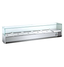 Витрина настольная холодильная HURAKAN HKN-VRX1200/330