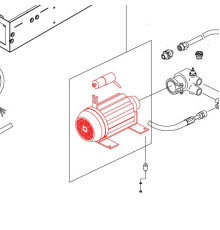 Электродвигатель 130 Вт, 230 В, Sanremo, арт.10252098B