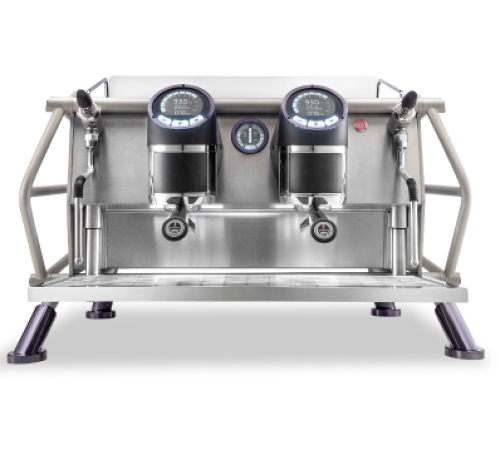 Кофемашина Sanremo Café Racer Freedom 2 гр. стальная-голубая