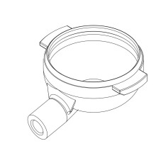 Корпус фильтродержателя CW510L, Sanremo, арт. 10054000A