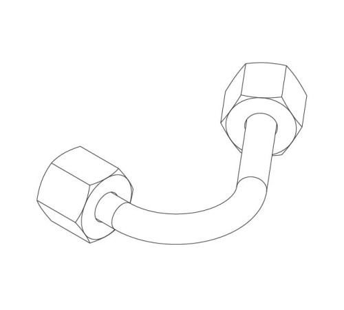 Трубка бойлера сливная, Sanremo, арт. 10004622