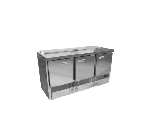 Стол холодильный для салатов Kroner СХСб 3-150-70 (8 GN - 1/6)