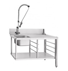 Стол  Abat СПМП-6-3 предмоечный