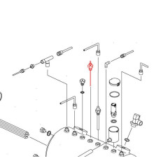 Тефлоновый зонд уровня 120 ММ, арт.10112064A