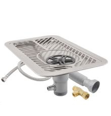 Ополаскиватель для стаканов с раковиной и 4 сифонами G3/8