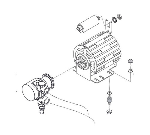 Комплект для внутренней помпы (насоса), Sanremo, арт. KITPOMPAINT