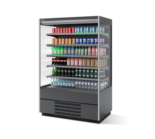 Витрина холодильная Berg 100, Серый RAL7016 T7016M.V7016M.B7016M