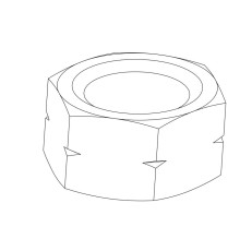 Крышка прямая фитинг 1/8', Sanremo, арт. 10857658B