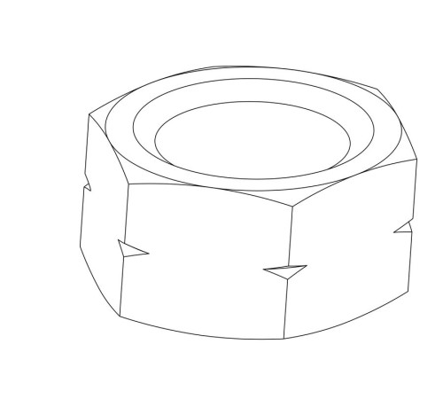 Крышка прямая фитинг 1/8', Sanremo, арт. 10857658B
