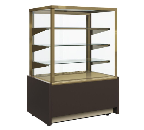 Витрина кондитерская Полюс KC70 VM 1,3-1 0102-0109 (ВХСв-1,3д Сarboma Cube)