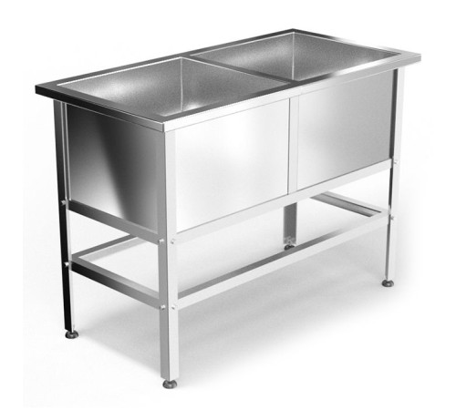 Ванна моечная GPsteel ВМ-2/430-с-(GP)