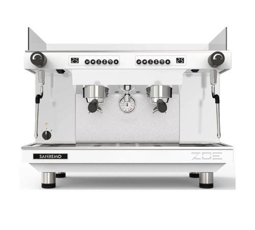 Кофемашина Sanremo Zoe Competition SED (автомат) 2 гр. высокие группы белая