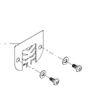 Заслонка для разрыхления комков и снятия электростатики, арт.2582.0027v1903KIT