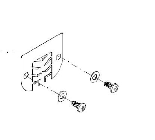 Заслонка для разрыхления комков и снятия электростатики, арт.2582.0027v1903KIT