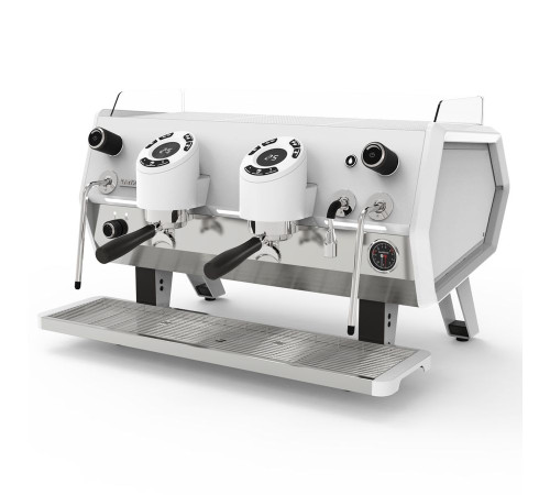 Кофемашина Sanremo D8 2 высокие гр, Подсветка групп+Cold Touch, Total White, белая