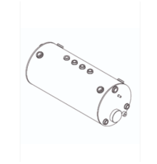 Котел LT8 INOX CR2GR, Sanremo, арт. 10003956