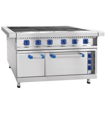 Плита электрическая Abat ЭП-6ЖШ-01  лиц. нерж, нерж. духовка