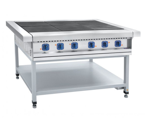 Плита электрическая Abat ЭП-6П (краш. подставка) без духовки