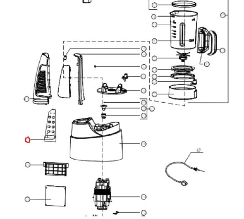 Плата дисплея HP-1128-HT-DISP v1.0, поз 39 для TM1128, CO9299, без ГТД