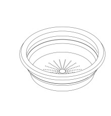Держатель фильтра (портафильтр на 2 чашки) 12Г H.21,5 AISI 304 арт. 10052074А , нерж.сталь