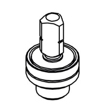 Выпускной клапан CW510L общая длина 27,5, Sanremo арт. 10054462