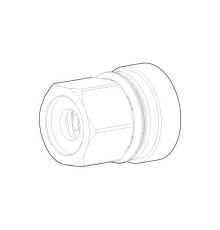 Соединительный фитинг для крана, Sanremo, арт. 10853242D