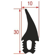 GUA030 Резинка прижимная для мод.43 GARBIN