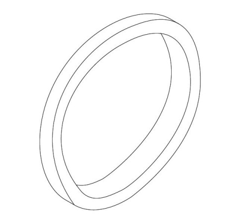 Уплотнительное кольцо нагревательного элемента PTFE D49, Sanremo, арт.10502015