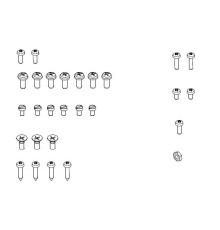 Комплект монтажных винтов Mignon, арт.6060.5000