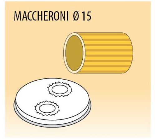 Насадка для MPF 2,5/MPF 4 MACCHERONI, диам.15мм