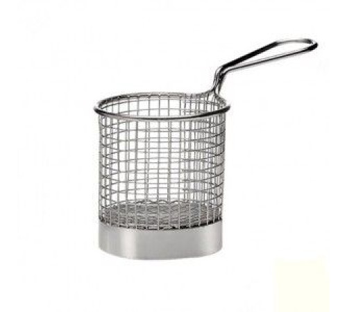 Корзина для закусок цилиндр 90х95 мм нерж BSKR9NM