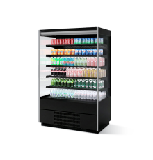 Витрина холодильная Berg 125,Черный  RAL9005