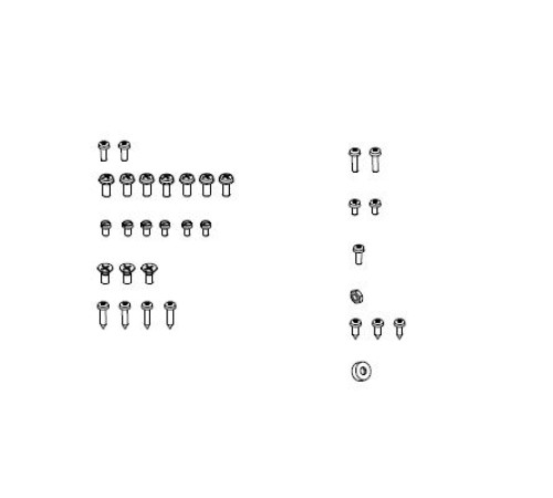Комплект монтажных винтов Mignon, арт.6060.5000-DPY