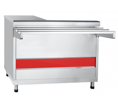 Прилавок кассовый Abat КК-70КМ  (универсальная) вся нерж.