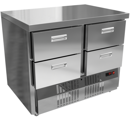 Стол холодильный Kroner СХ 4я-100-70