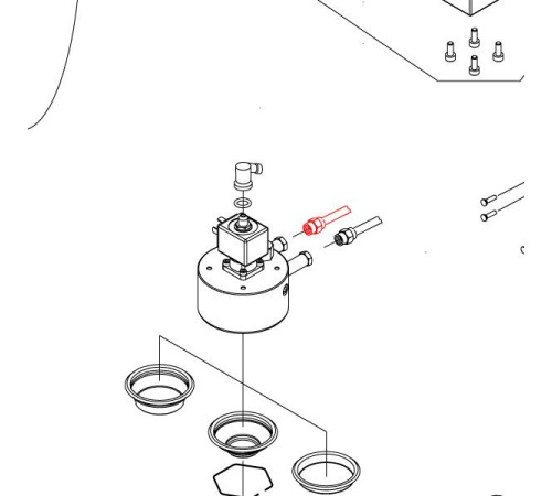 Нижняя труба теплообменника 2GR, Sanremo, арт.10003052